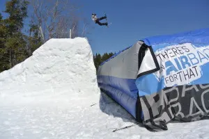 Mt. Snow, Easter Weekend with the Airbag  Photo credit: ©Michelle Nahom