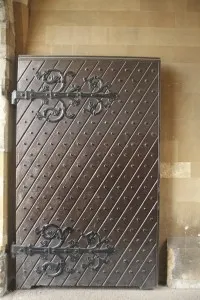 Beautifully detailed door