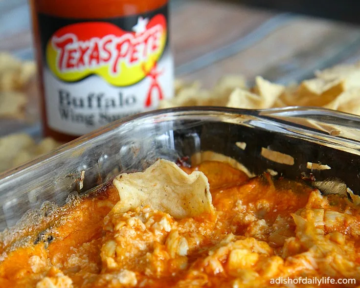 Buffalo Chicken Dip with Texas Pete