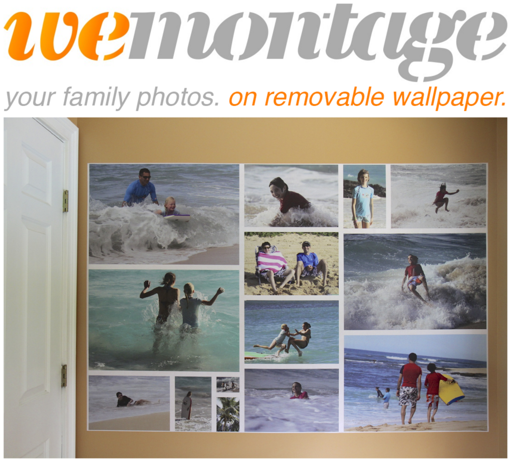 WeMontage Re-Positionable Photo Wallpaper