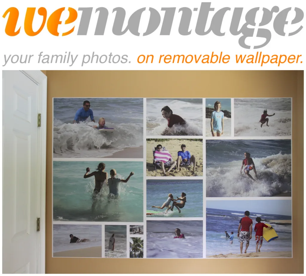 WeMontage Re-Positionable Photo Wallpaper