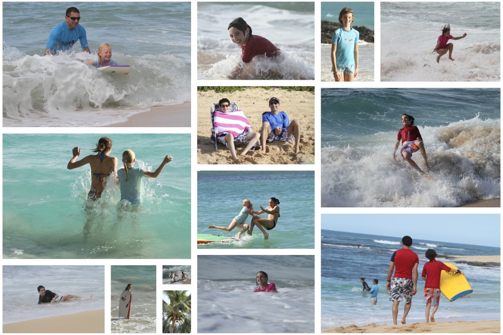 WeMontage beach collage