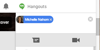 Google + Message or Video