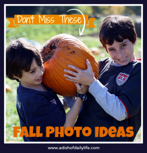 Fall Photo Ideas