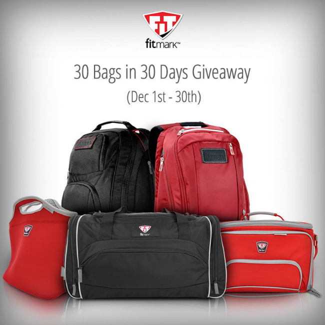 Fitmark 30 Bags in 30 Days Giveaway