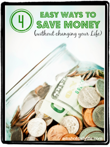 4 Easy Ways To Save Money