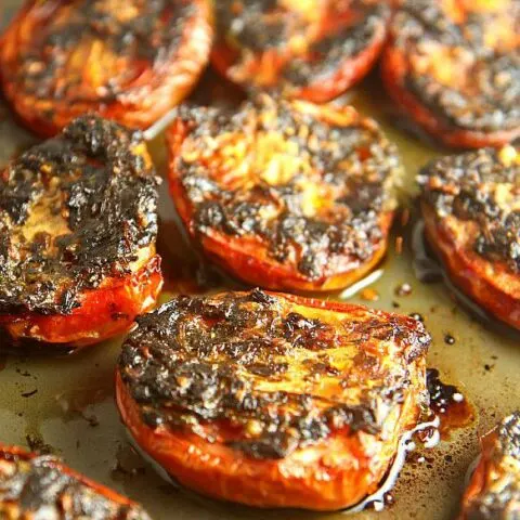 Roasted Tomatoes with Cilantro, Mexican style
