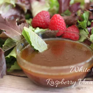 White Grape Raspberry Vinaigrette