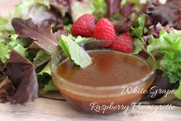 White Grape Raspberry Vinaigrette