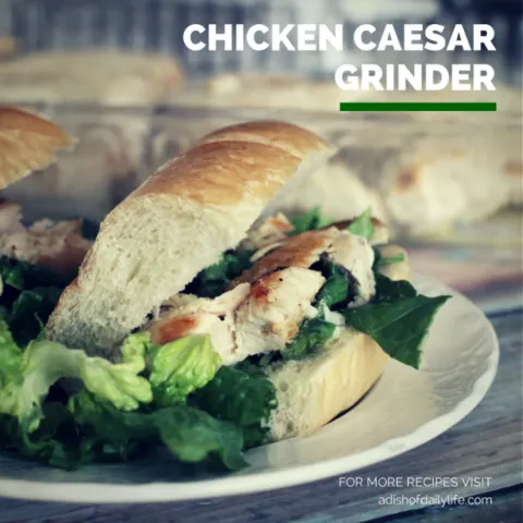 Chicken Caesar Grinder