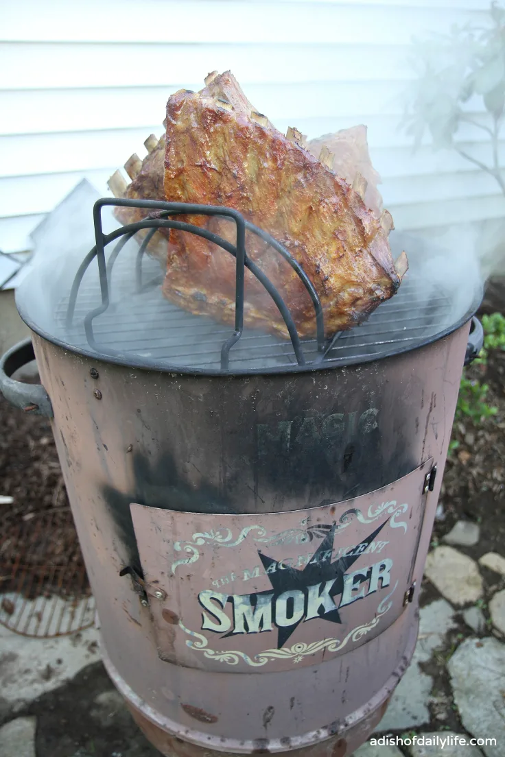 Smoked ribs