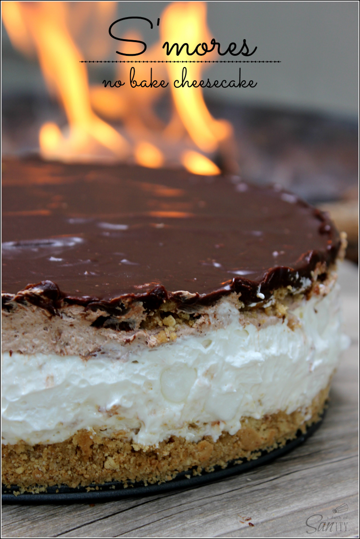 Smores No Bake Cheesecake1