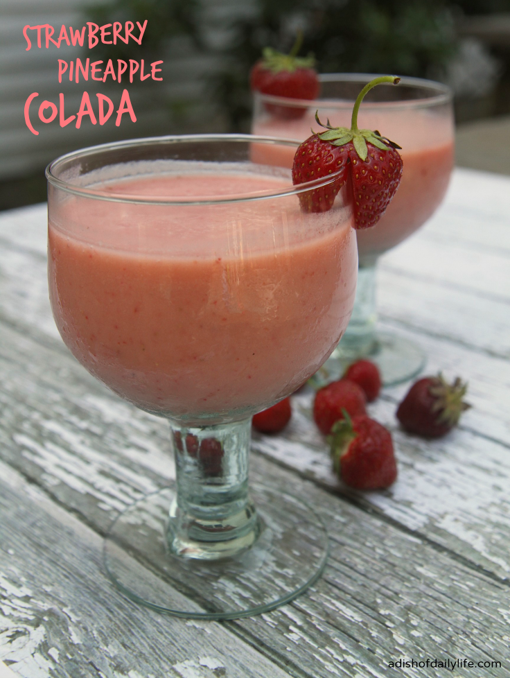 Strawberry Pineapple Colada