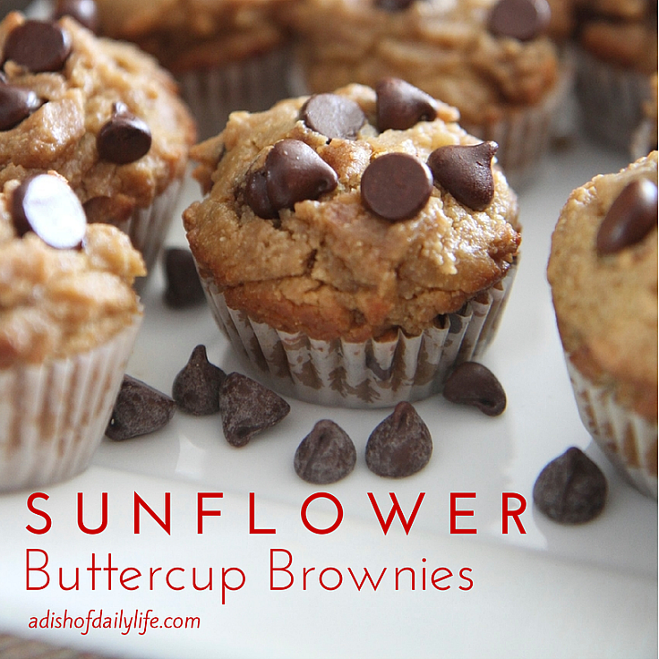 Sunflower Buttercup Brownies