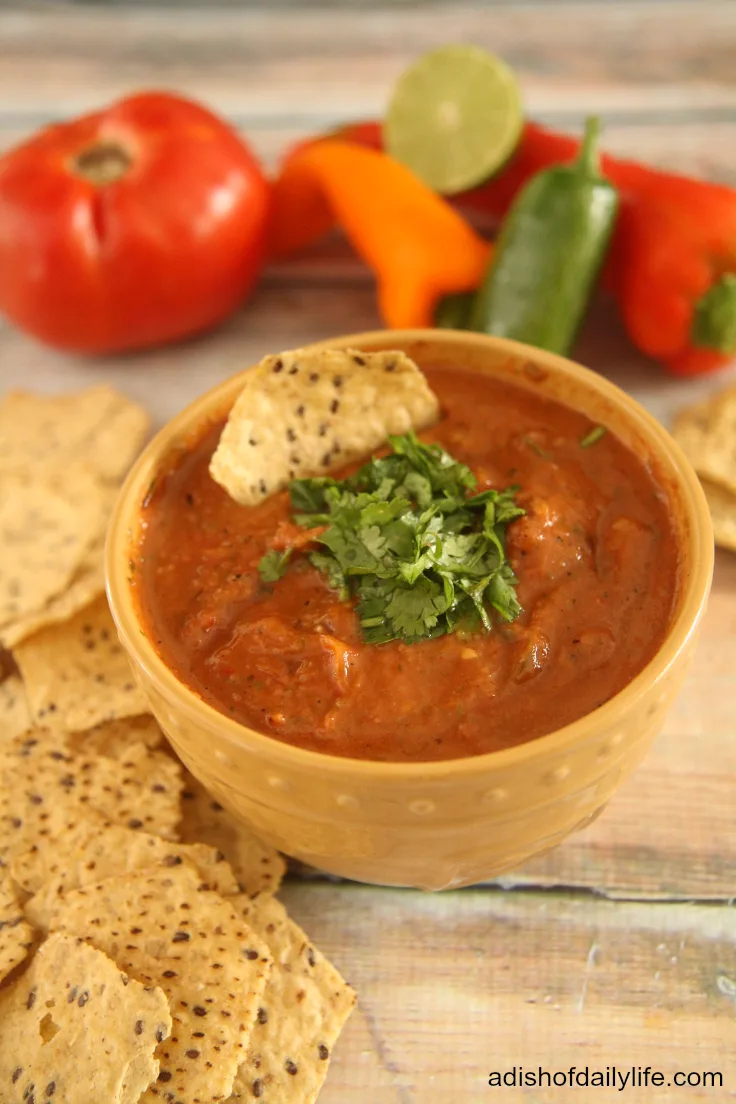 Slow Roasted Tomato Salsa - a family favorite!