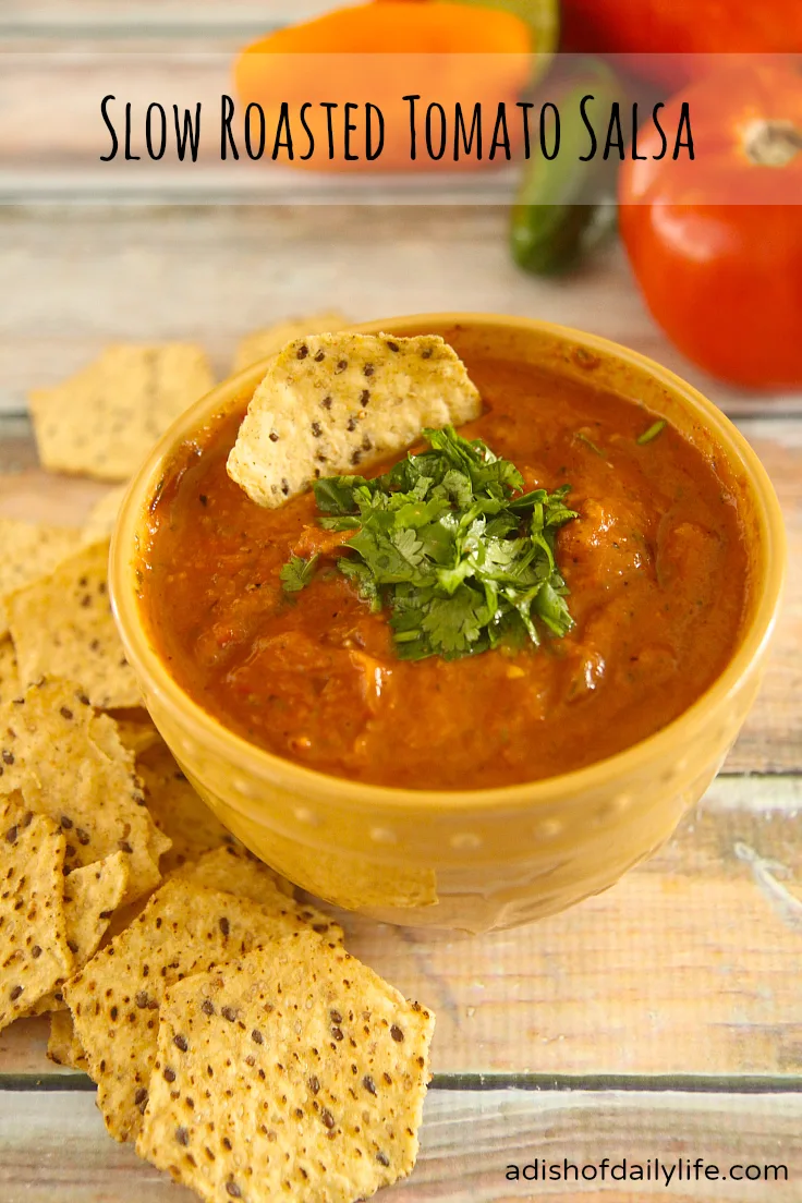 Slow Roasted Tomato Salsa