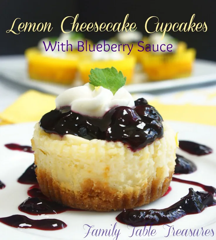 Lemon Cheesecake Cupcakes