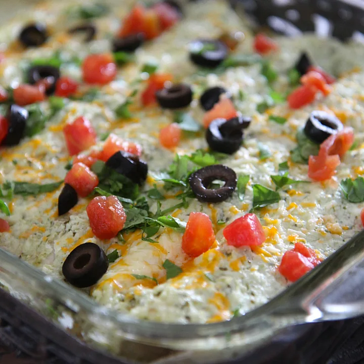 Chicken Enchiladas with Creamy Salsa Verde...great idea for Mexican night! Easy to make and delicious too.