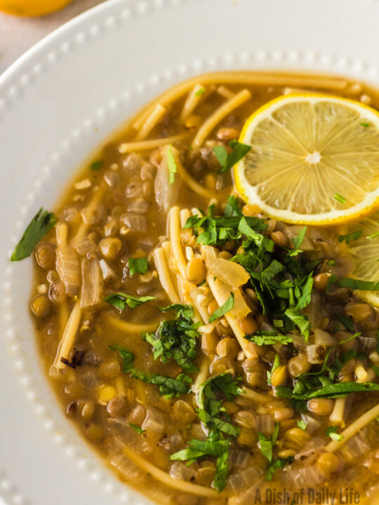 Lebanese Lentil Soup