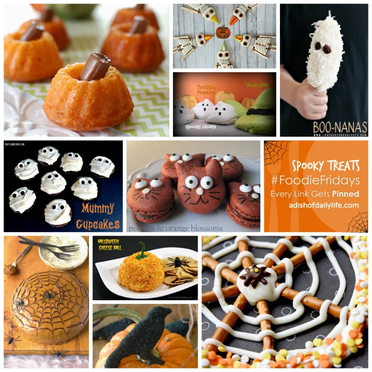 Spooky Treats for Halloween...sure to be favorites among your little ghosts and goblins!