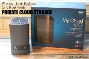 Why Your Small Business (and Blog) Needs Private Cloud Storage #MyCloudEX2