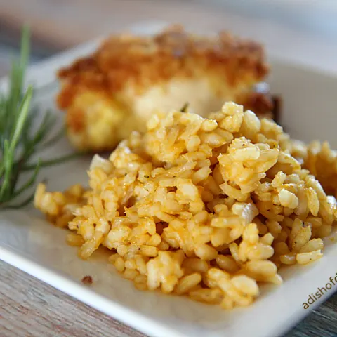 Butternut Squash and Sweet Potato Risotto