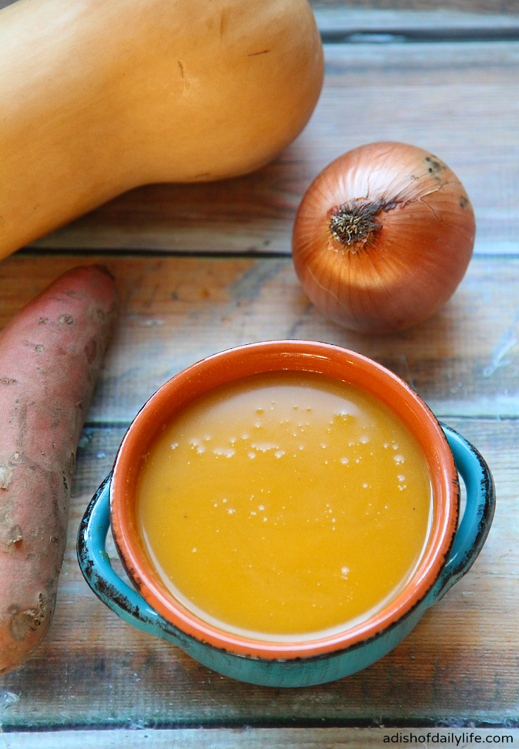 Butternut Squash and Sweet Potato Soup...a delicious easy-to-make soup, perfect for the fall and winter weather