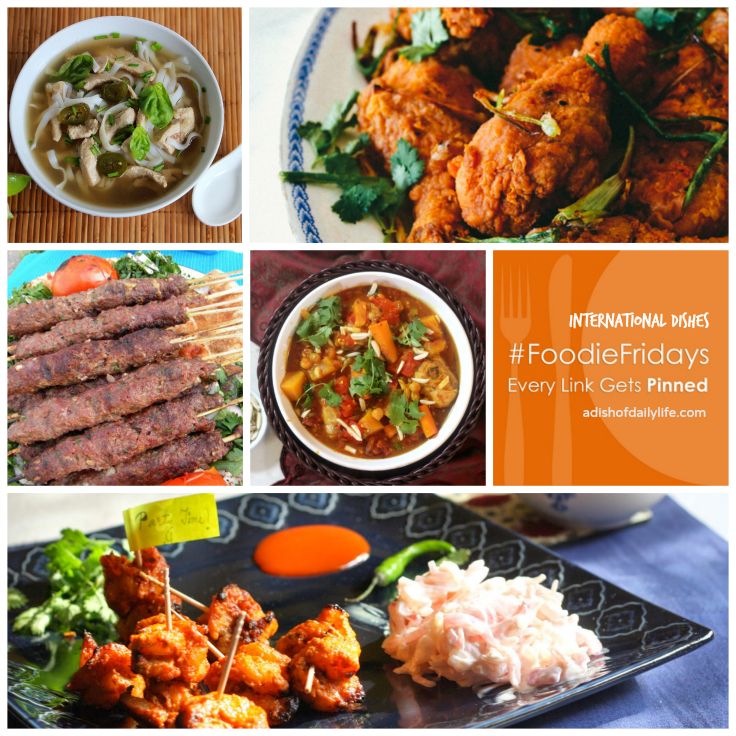 International Dishes at Foodie Fridays