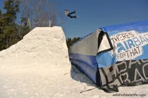 Mt. Snow Airbag Jump