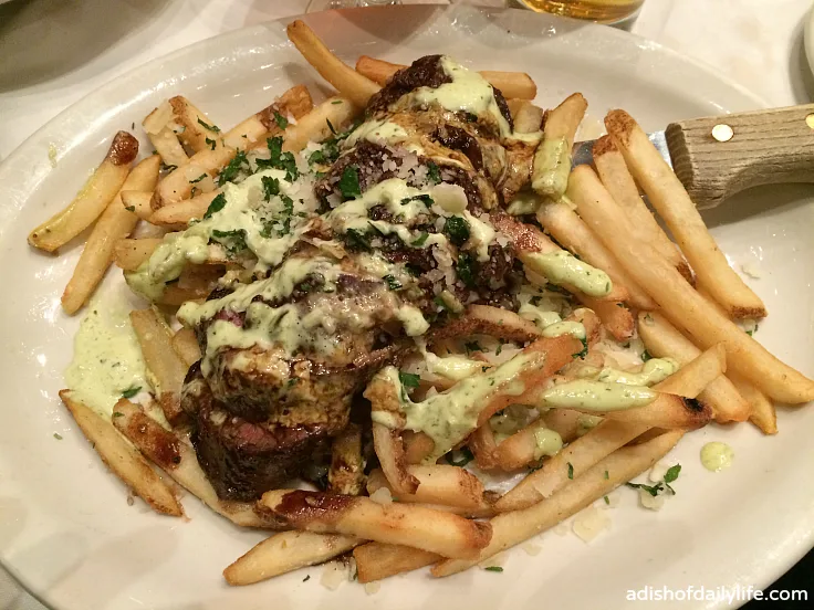 Steak Frites at Clydes