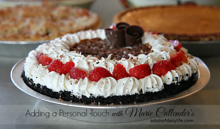 Adding a Personal Touch with Marie Callender's (1)