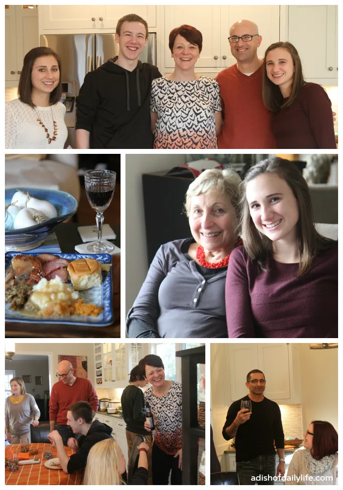 Family at Thanksgiving