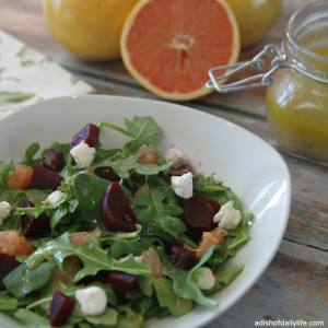 Florida Grapefruit and Beet Salad