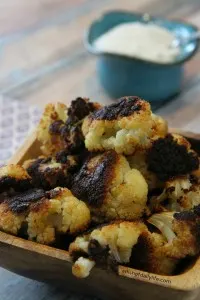 Roasted cauliflower so good that you might find you can eat an entire one by yourself!