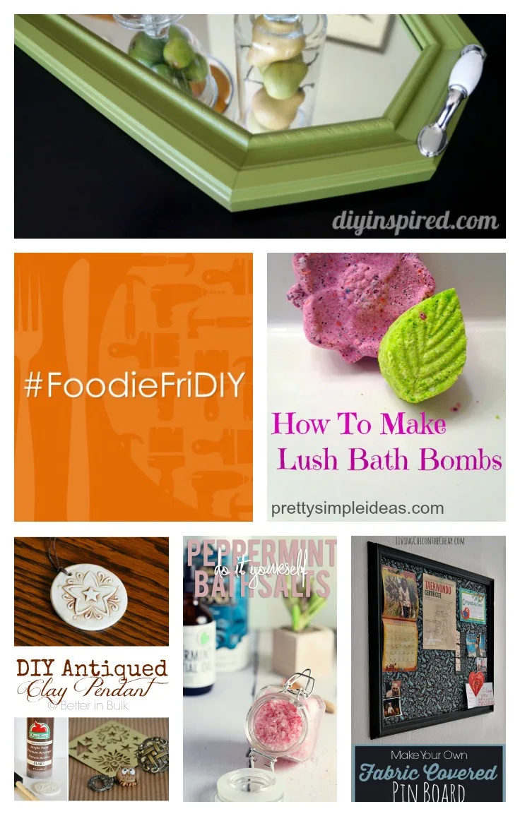 DIY Projects at #FoodieFriDIY