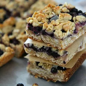 Lemon blueberry bars