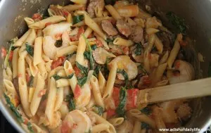 One Pot Creamy Cajun Pasta