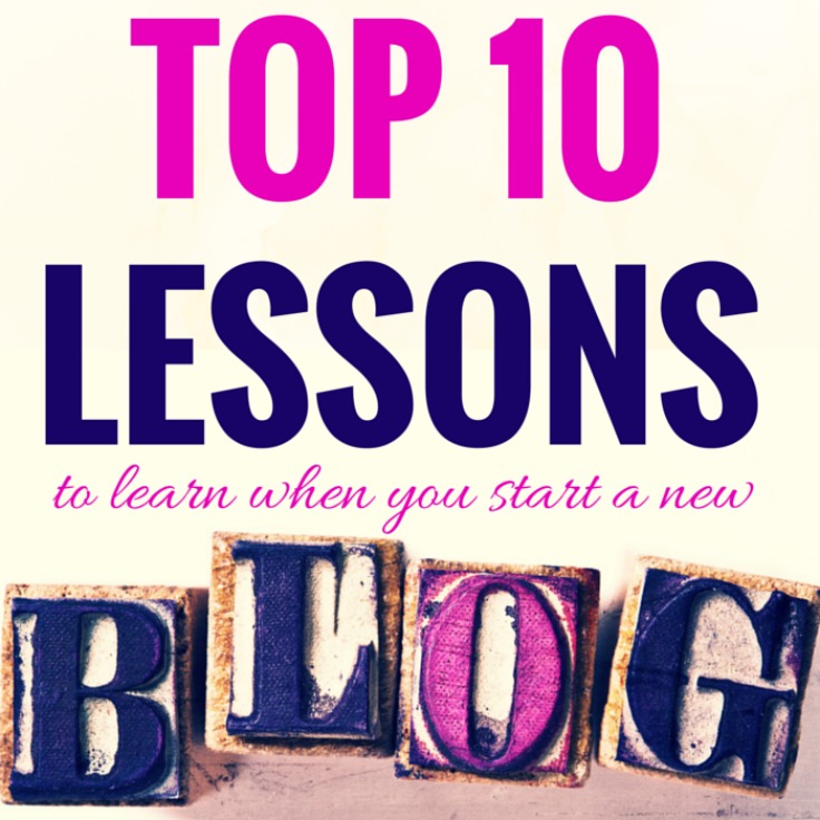TOP 10 Lessons to learn when you start a new blog (2)