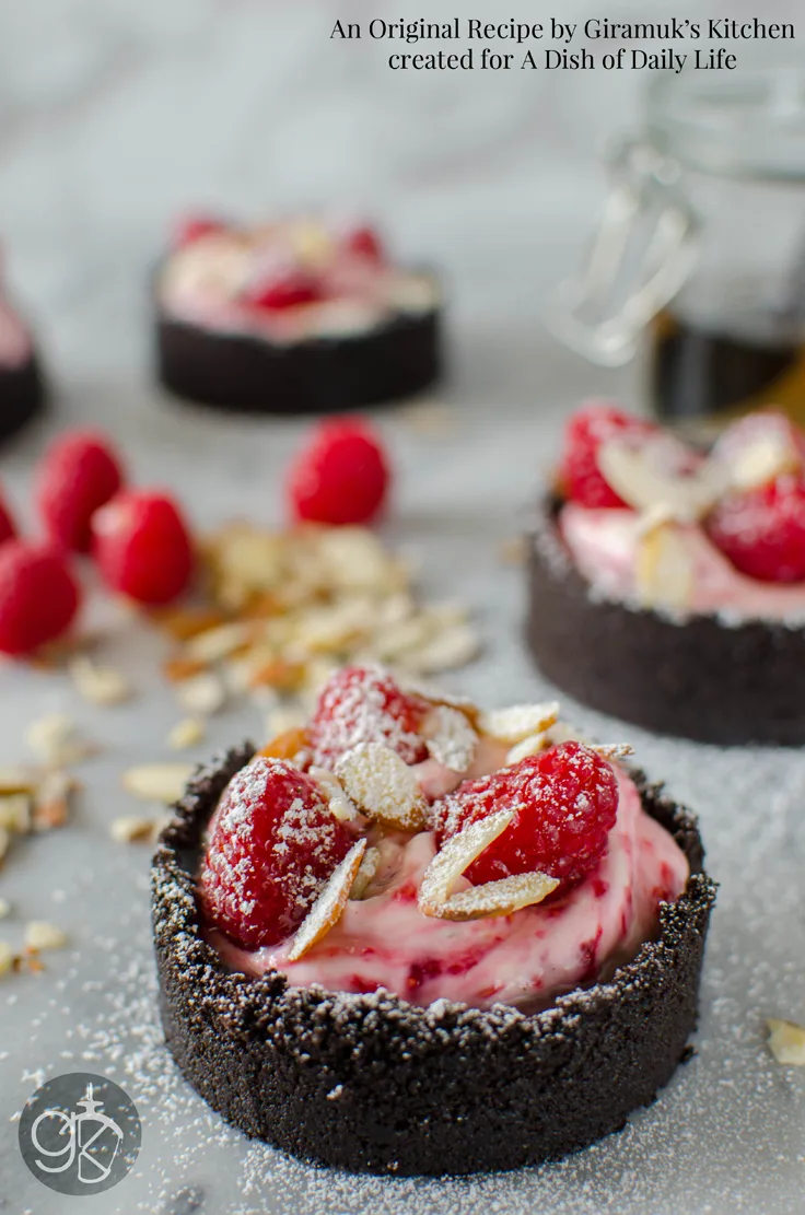 This No Bake Cheesecake with Lavender and Raspberry is easy to put together and tastes amazing with creamy, sweet, tart, fruity flavors and a lingering floral sweetness and fragrance from Lavender.