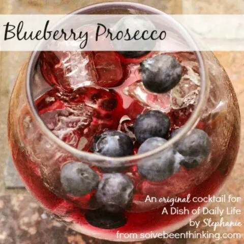 Blueberry Prosecco