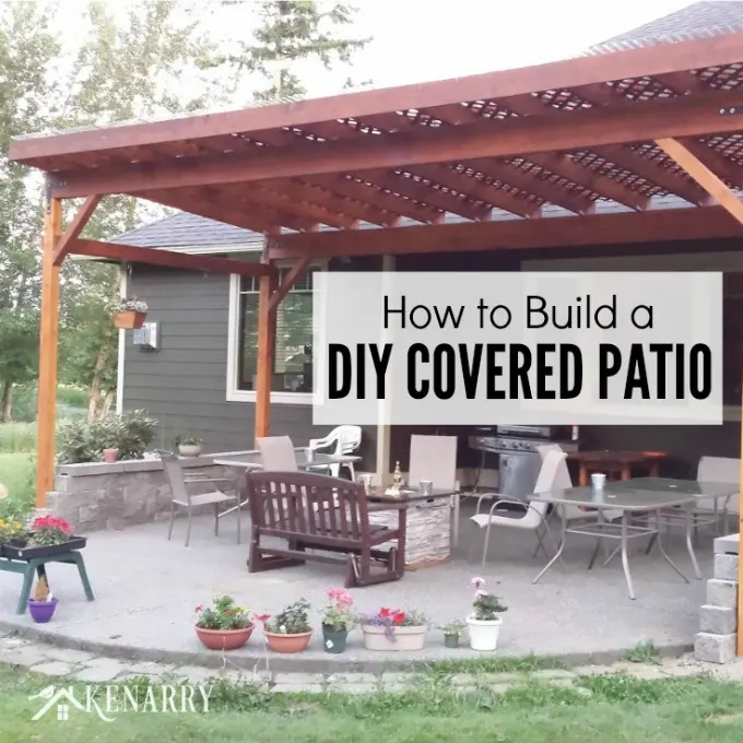 How to Build a DIY Covered Patio