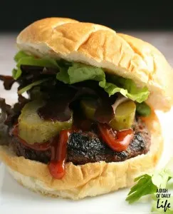 Lebanese Kafta Lamb and Beef Burgers