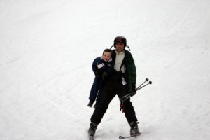 learning to ski