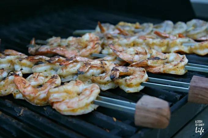 Mango Chipotle Shrimp...sweet mango paired with smoky chipotle makes for a barbeque sauce sensation! Perfect for dinner on the patio or a summer party, this grilling recipe takes just over 30 minutes from start to finish.