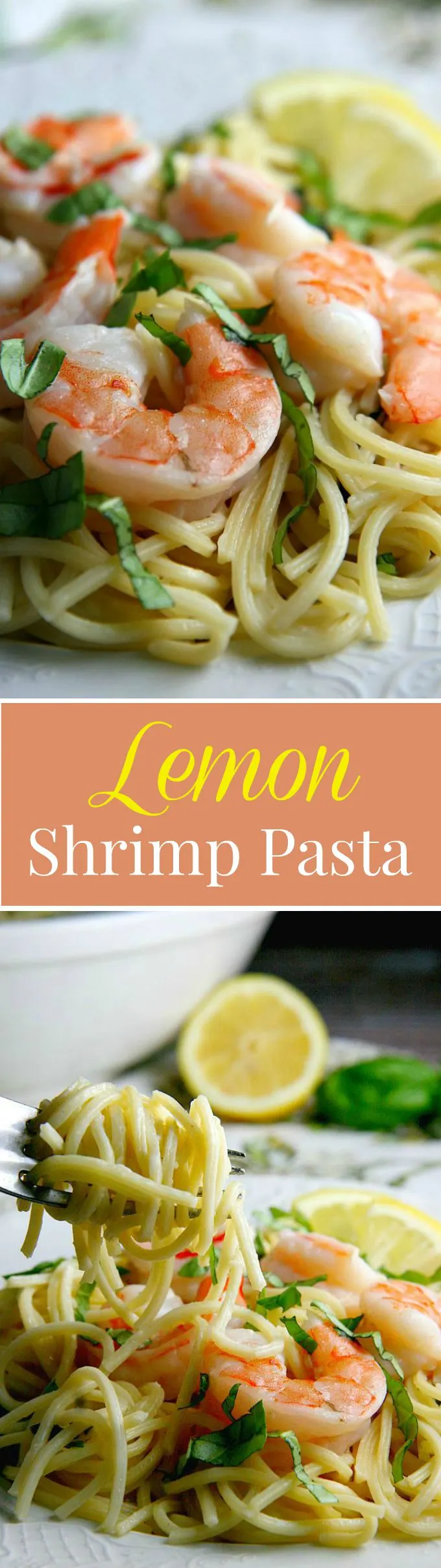 Lemon Shrimp Pasta...15 mins, one pot meal...perfect dinner recipe for busy families on the go!