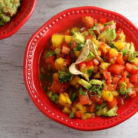 Avocado Mango Salsa