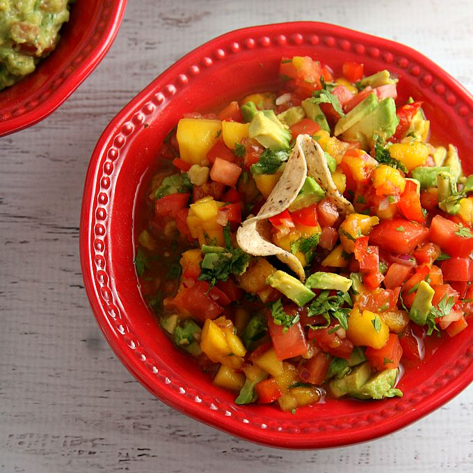 Avocado Mango Salsa 