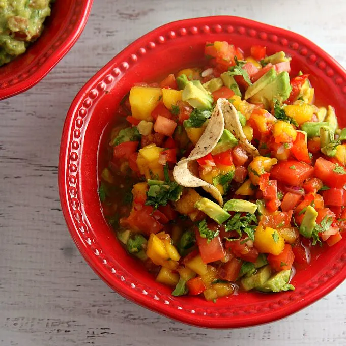 Avocado Mango Salsa 