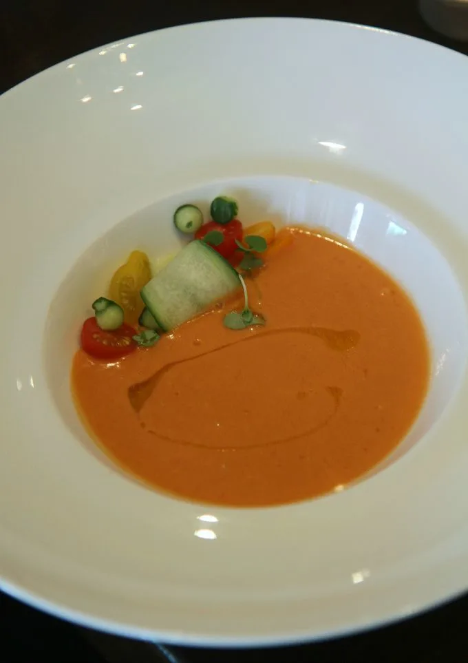 Heirloom Tomato Gazpacho