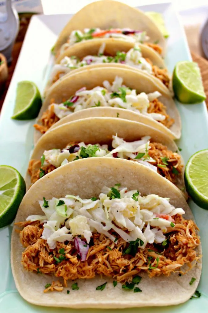 Slow Cooker Pollo Tacos